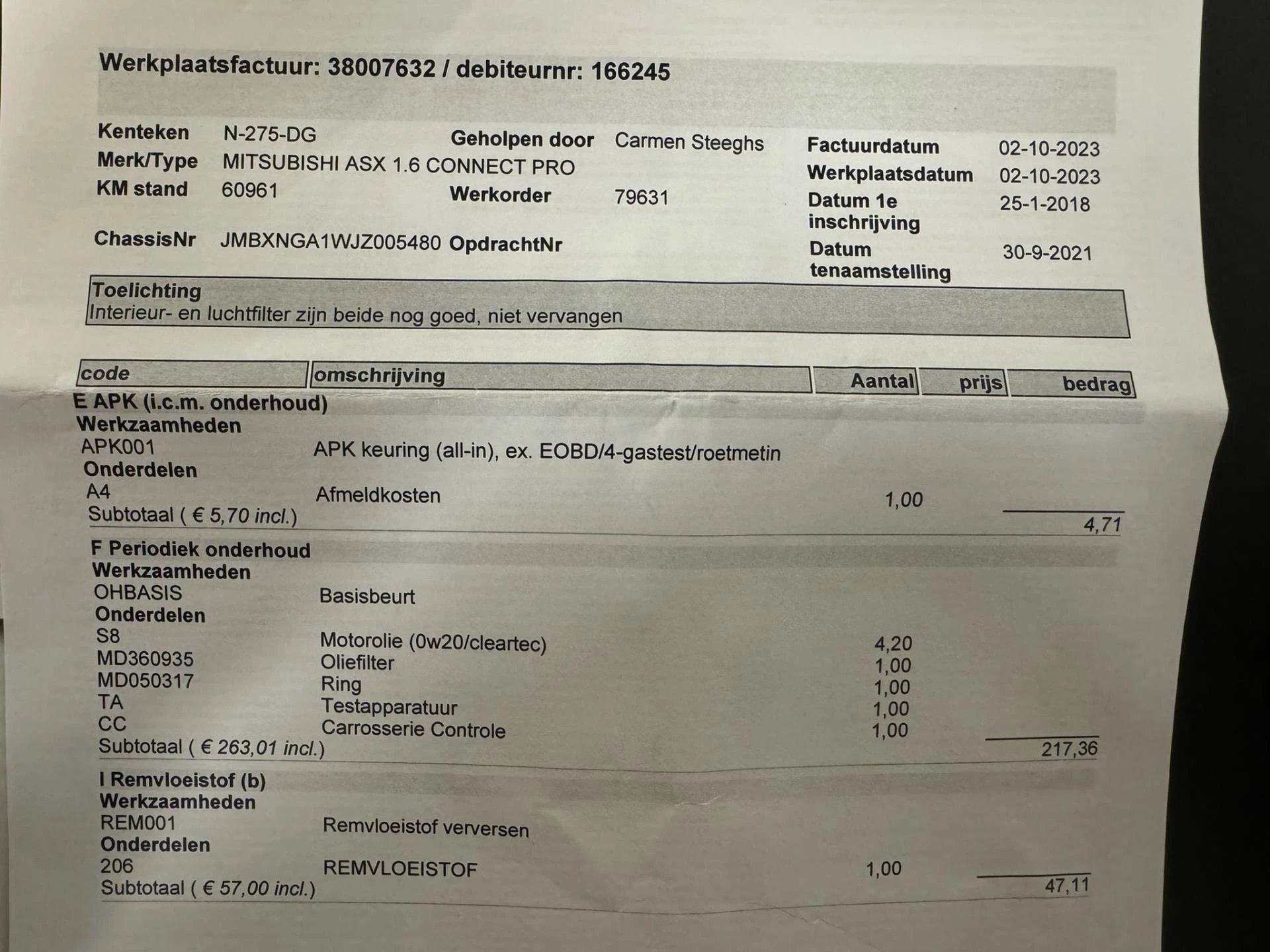 Hoofdafbeelding Mitsubishi ASX