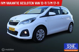 Peugeot 108 1.0 e-VTi Active, 5-DRS, Airco, Elek ramen voor, Bleutooth.