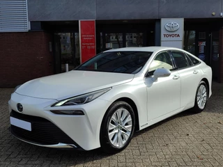Hoofdafbeelding Toyota Mirai Toyota Mirai DYNAMIC WATERSTOFAUTO JBL-AUDIO KEYLESS NAVI STOELVERW EL-STOEL CAMERA APPLE/ANDROID BLUETOOTH AD-CRUISE CLIMA