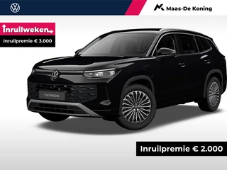 Volkswagen Tayron 1.5 eHybrid Life Edition 204 pk 6 versn. · Comfort Pakket · Trekhaak incl. aanhangermanoeuvreerhulp ‘Trailer Assist’ ·