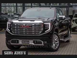 GMC Sierra DENALI 6.2 V8 426PK | BLACK LEDER | HUD | ALLE OPTIES | HEAD-UP | LANE ASSIST | 360 CAMERA | VIRTUAL COCKPIT | DUBBELE CABINE | 5 PERSOONS | PICK UP | Voorraad Nr 434420