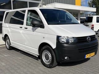 Volkswagen Transporter Kombi 2.0 TDI 140 pk DSG Automaat L1H1 BM BTW en BPM vrij Airco Cruise control PDC Trekhaak 1e eigenaar Ideaal voor ombouw naar camper Euro 5