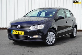 Volkswagen Polo 1.2 TSI Comfortline 5deurs | Airco | Navigatie | 2017 | Zwart | Dealerauto | Inruil mogelijk