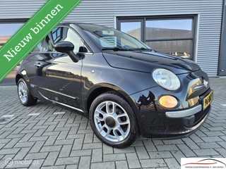 Fiat 500 1.2 Lounge PANORAMADAK AUTOMAAT LEDER NAP