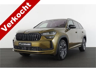 ŠKODA Kodiaq 1.5 TSI PHEV Sportline Business > Trekhaak | 20 inch | Winter-pakket | Bronx Gold Metallic Lease ook mogelijk!