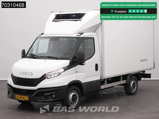 Iveco Daily 35S18 3.0L Koelwagen Vriezer Carrier Xarios 350 230v Stekker 180PK 3,5t Trekhaak Airco Cruise Euro6 Koel Koeler Kühl Kühler Kühlwagen Kühlkoffer Airco Trekhaak Cruise control