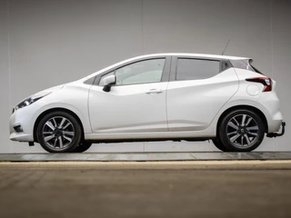 Hoofdafbeelding Nissan Micra Nissan Micra 0.9 IG-T N-Connecta Sport (APPLE CARPLAY,NAVI,LED,SPORTSTOELEN,CAMERA,CRUISE,LM VELGEN,NETTESTAAT)