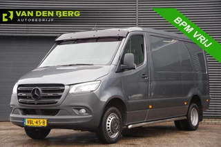 Mercedes-Benz Sprinter 519 3.0 CDI V6 L2H1 N1, AUT. LED, LEDER, DUBBELLUCHT, STOELVERWARMING, ELEKTR. SCHUIFDEUR, MBUX 10'', CAMERA, NAVI, CRUISE, CLIMA, VOORRUITVERWARMING, NL AUTO, NAP, DUBBEL LUCHT