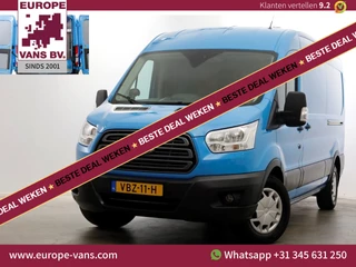 Ford Transit 350 2.0 TDCI 130pk E6 L3H2 Trend Airco/Camera/2x Schuifdeur 10-2019