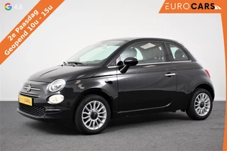 Fiat 500 1.2 Lounge | Lederen Bekleding | Navigatie | Panoramadak | Climate Control | Cruise control | DAB  Lichtmetalen Velgen