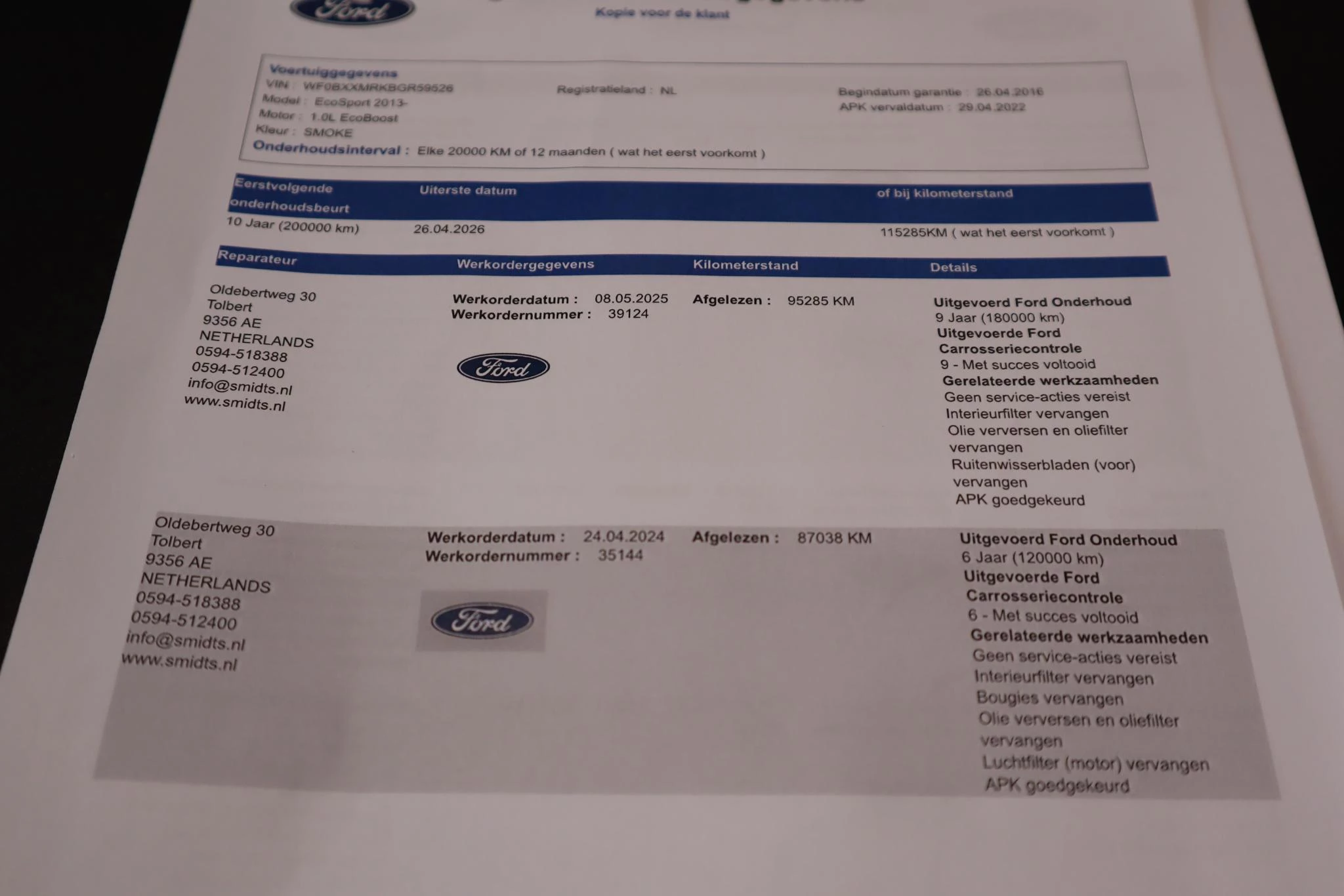 Hoofdafbeelding Ford EcoSport