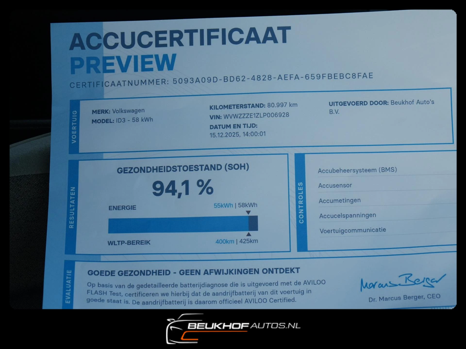 Hoofdafbeelding Volkswagen ID.3