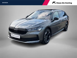 Skoda Superb 1.5TSI PHEV 150kW/204PK Sportline DSG · Panoramadak · Trekhaak · Navigatie · Garantie t/m 26-08-2030 of 100000km.