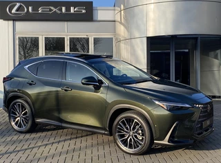 Lexus NX 450h+ AWD President Line NIEUW DIRECT LEVERBAAR TREKHAAK MARK LEVINSON PANODAK 360-CAM STOELVENTILATIE
