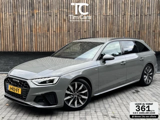 Audi A4 Avant 35 TFSI S-line Automaat | Quantumgrijs | LED | Getint glas | Afgevlakt stuurwiel | Navigatiesysteem | Apple CarPlay | Climate control | Cruise control | Parkeersensoren achter