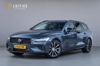 Volvo V60 2.0 T6 350pk Plug-in hybrid AWD Plus Dark|Pano|H&K|Elek-trekhaak|360°|NL-auto|Dealer-onderhouden