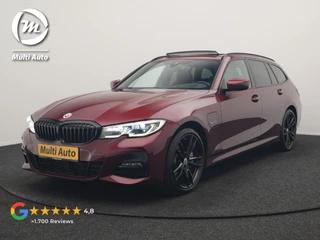 BMW 3 Serie Touring 330e M Sport PHEV 293pk Dealer O.H. | Panodak | Head Up | Laser LED | Adaptief Onderstel | Alcantara Sportstoelen Memory & Verwarmd | Camera | Sfeerverlichting | Keyless | Blis | Hifi Audio | Apple Carplay | Navigatie | DAB | Plug In Hybrid |