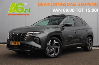 Hyundai Tucson 1.6 T-GDI HEV Premium Sky Automaat Panoramadak Leder Stoelverkoeling verwarming Navigatie Achteruitrijcamera Carplay Android