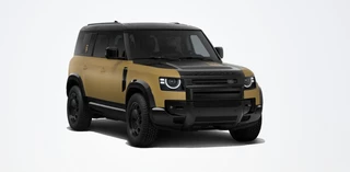 Hoofdafbeelding Land Rover Defender Land Rover Defender 110 2.0 P300e 110 Trophy Edition Deep Sandglow Yellow | Satin Protective Film | Off-Road Pack | Cold Climate Pack |