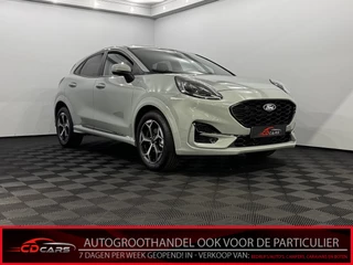 Hoofdafbeelding Ford Puma Ford Puma 1.0 EcoBoost Hybrid ST-Line Clima, Camera, Navi, Winterpakket, Elektrische achterklep, Keyless start, Virtual desk, 2 jaar garantie
