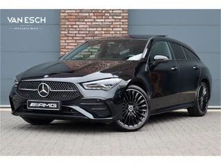 Mercedes-Benz CLA Shooting Brake 250 e AMG Line Aut8 | Facelift | Panoramadak | Distronic Pro | Memory | Burmester | Trekhaak | Keyless Go | Night Pakket |