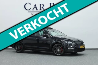 Skoda Octavia Combi 2.0 TSI RS 220+PK BTW/LED/PANO/HALF LEDER+S.VERWARMING/LMV/CAM/CRUISE/ECC/12 MND GARANTIE!