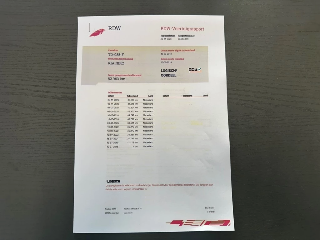 Hoofdafbeelding Kia Niro