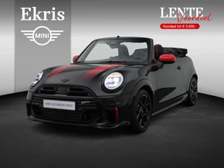 MINI Cabrio John Cooper Works Pakket XL + Stuurwielrand Verwarmd + Comfort Access + Windscherm + Elektrisch verstelbare stoelen + Driving Assistant Plus + Harman Kardon + Head-Up Display + 17'' | Lentevoordeel