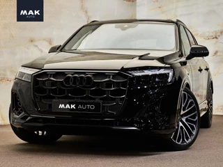 Audi Q7 60 TFSI e Quattro Pro Line S Competition, pano, B&O adv., carbon extr., nachtzicht, 4W-best, massage, OLED, S sportstoelen, HUD, Laserlicht, 22", NP170k