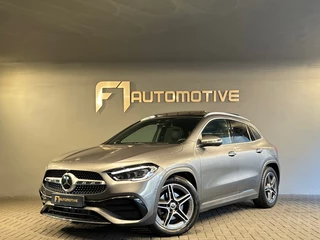Hoofdafbeelding Mercedes-Benz GLA Mercedes-Benz GLA-klasse 220 d AMG Pano|Memory|Leer|Burmester