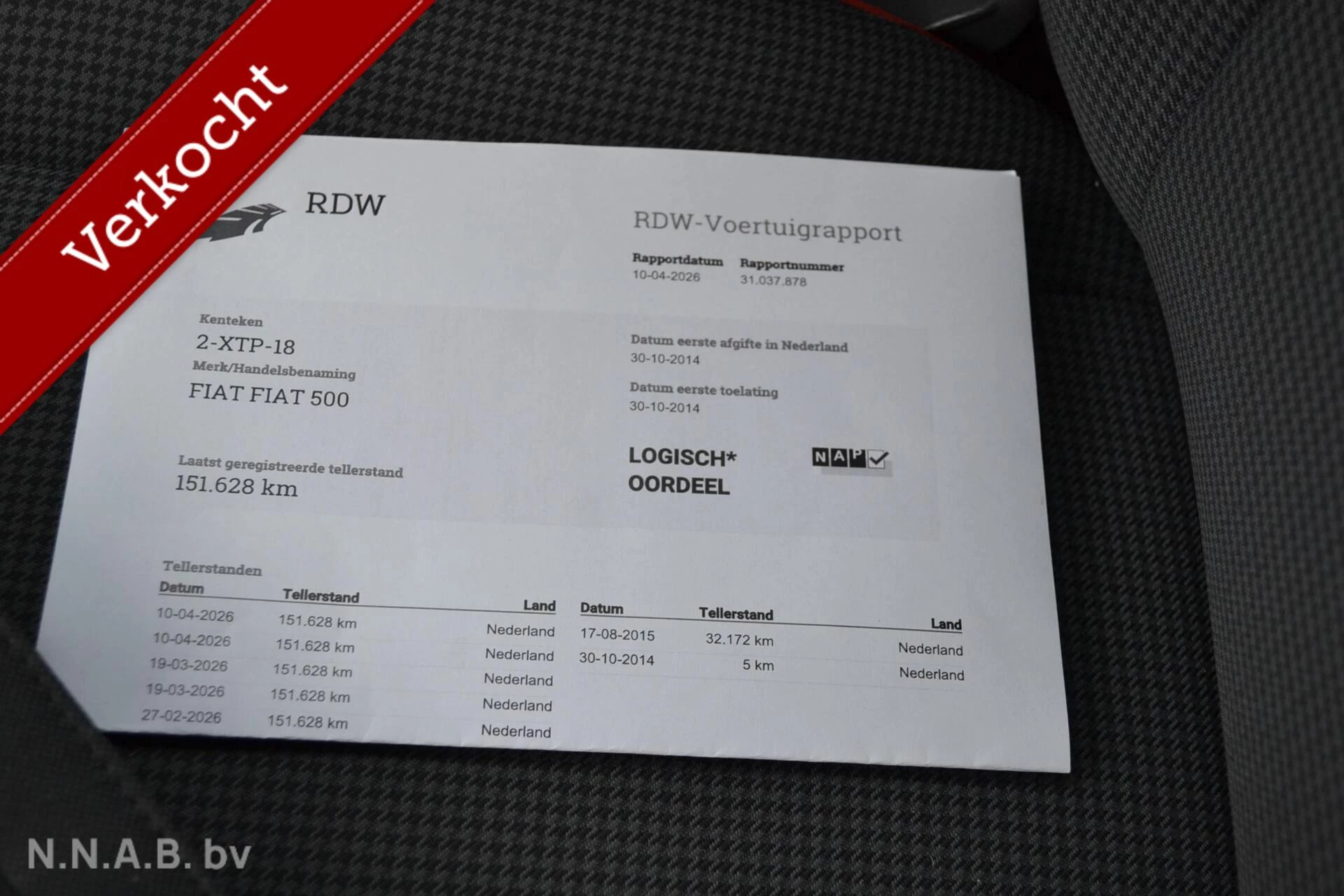 Hoofdafbeelding Fiat 500