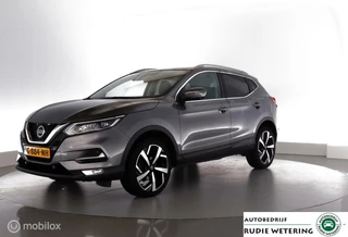 Nissan Qashqai 1.3 DIG-T 140PK Tekna pano|trekhaak|leer|led|cam|dab|lmv19