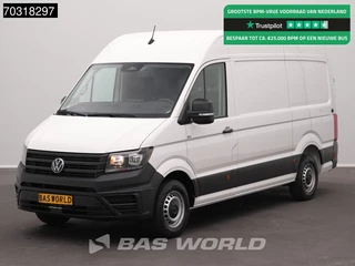 Volkswagen Crafter 140pk L3H3 Airco Camera Parkeersensoren v+a Euro6 L2H2 Airco