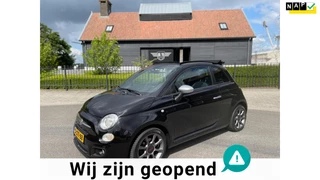 Fiat 500 C 0.9 TwinAir SPORT S CARBRIO AIRCO NAVIGATIE LEER LM-VELGEN