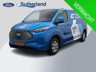 Ford E-Transit Cust. 320 L2H1 Limited 65 kWh 218pk | Wegklapbare Trekhaak | Adaptieve Cruise | Navigatie | BESTICKERING WORDT VERWIJDERD | Stoel/stuurverwarming