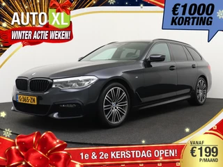 BMW 5 Serie Touring 520i M-Sport Camera Memory Leder-Sportstoelen 18'LMV 1k