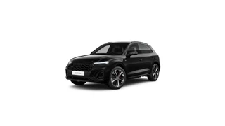Audi Q5 55 TFSI e S edition | Trekhaak | Luchtvering | Pano | Optiekzwart | Oled | B&O | 21 Inch | Matrix | Achteruitrijcamera |