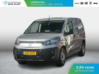Hoofdafbeelding Fiat E-Doblò Fiat E-Doblò 136 L1 50 kWh Fiat E-Doblo 136 L1 50 kWh | Uit voorraad leverbaar | Navi | Camera | PDC | Apple Carplay | Cruise | Clima