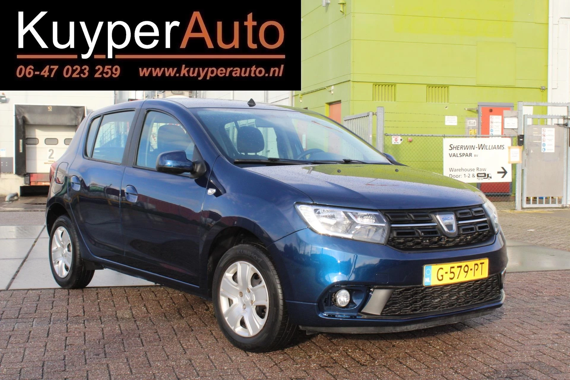 Hoofdafbeelding Dacia Sandero