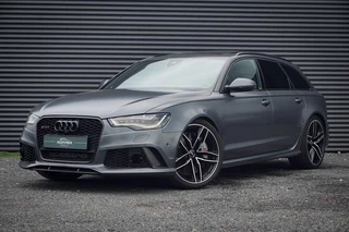 Audi RS6 Avant 4.0 TFSI quattro Pro Line Plus BUITENGEWOON ONDERHOUDEN / Pano / Keramisch / Daytona Matte / Bang & Olufsen