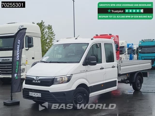 Hoofdafbeelding MAN TGE MAN TGE 3.140 Automatik Pritsche AHK Doppel Kabine Klima Tempomat Pickup Airco Dubbel cabine Trekhaak Cruise control