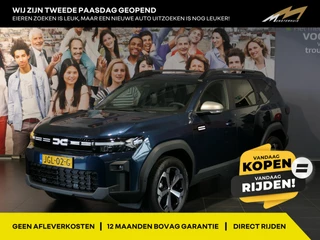 Dacia Bigster 1.8 Hybrid 155 Journey *NIEUW* - Occasion Lease vanaf €589 p/m - - Dodehoek - Sensor v+a - 360 camera - Stuur + voorruit + stoelverwarming
