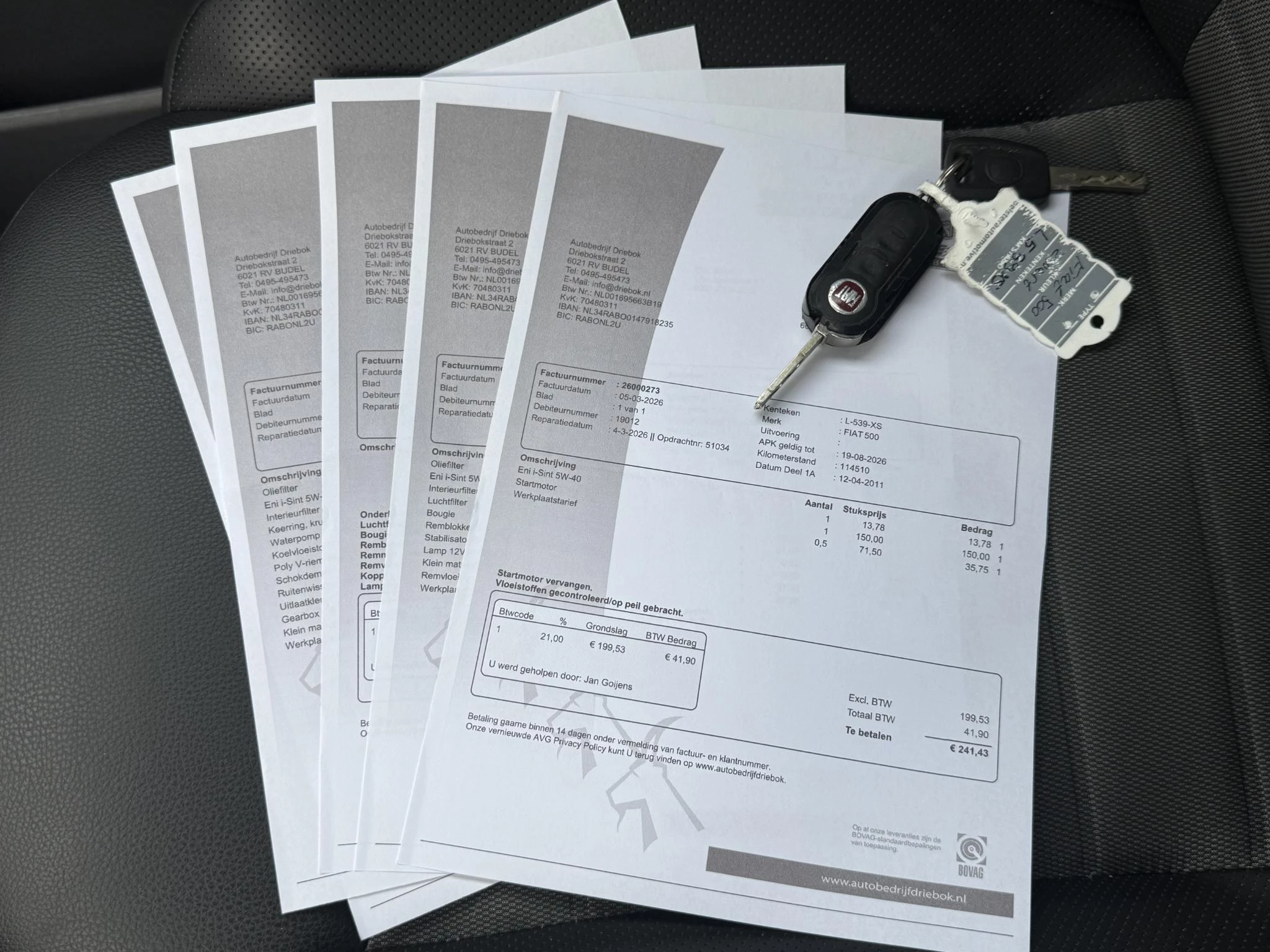 Hoofdafbeelding Fiat 500