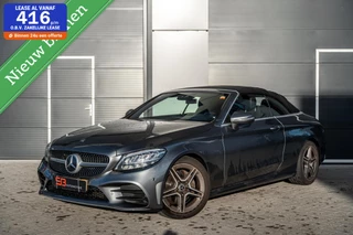 Mercedes C-klasse Cabrio 180 AMG Dodehoek|Leder|Stoelver|VOL