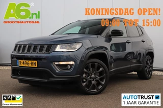 Jeep Compass 4xe 240 Plug-in Hybrid Electric S Trekhaak Panoramadak Leder Navigatie Achteruitrijcamera
