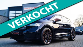 Skoda Enyaq iV 80 Founders Edition Black SOH91% | Massage | Stuurwielverwarming | 360 Camera | Achterbank Verwarming