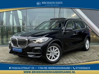 Hoofdafbeelding BMW X5 BMW X5 XDrive45e Plug-in High Executive 394pk Panoramadak / luchtvering / 360 Camera / Trekhaak / Head Up