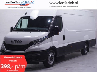 Iveco Daily 35S16 160 pk L4H2 XXL Airco ECC, Enkel lucht Audiosysteem met DAB+, Laadruimte Pakket, 3-Zits