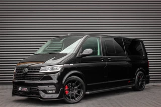 Volkswagen Transporter 2.0 TDI L2H1 199PK BULLI DC 4MOTION DUBBEL CABINE / KUIPSTOELEN / FULL OPTINS / LEDERENBEKLEDING/FULL BLACK