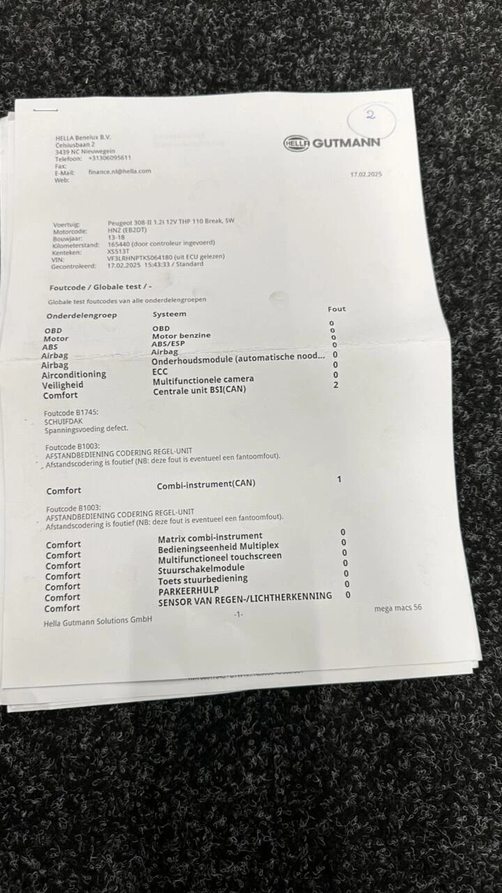 Hoofdafbeelding Peugeot 308